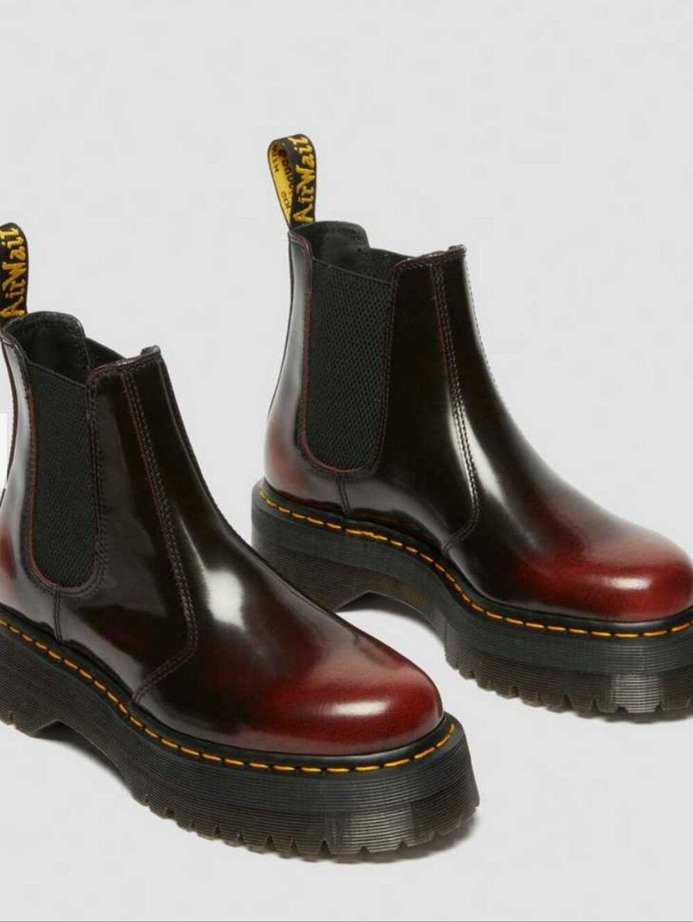 Dr. Martens 2976 Quad Chelsea Boot- Cherry Red